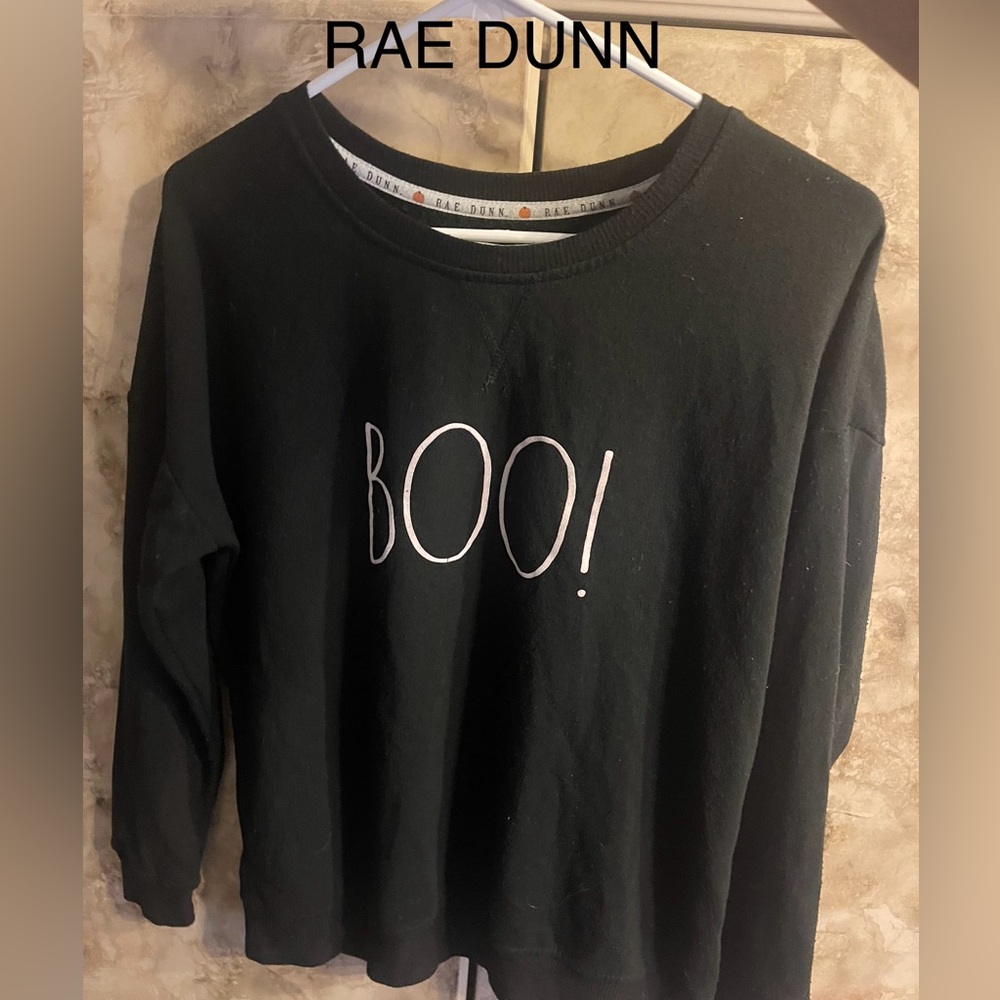 Rae Dunn Sweater Black Small